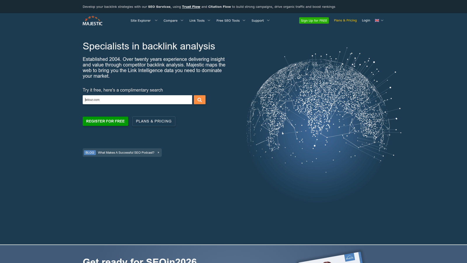 Majestic SEO : l'expertise backlinks sans se ruiner