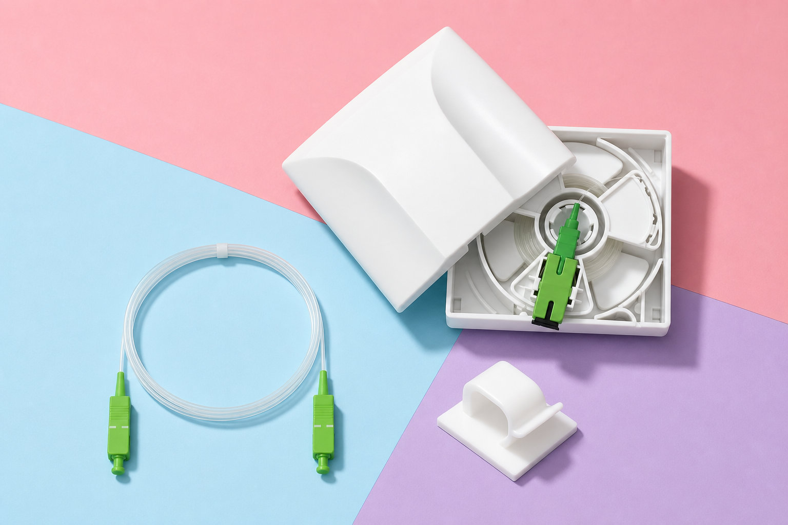 Kit Essentiel Rallonge Fibre Optique Invisible, Déport simplifié