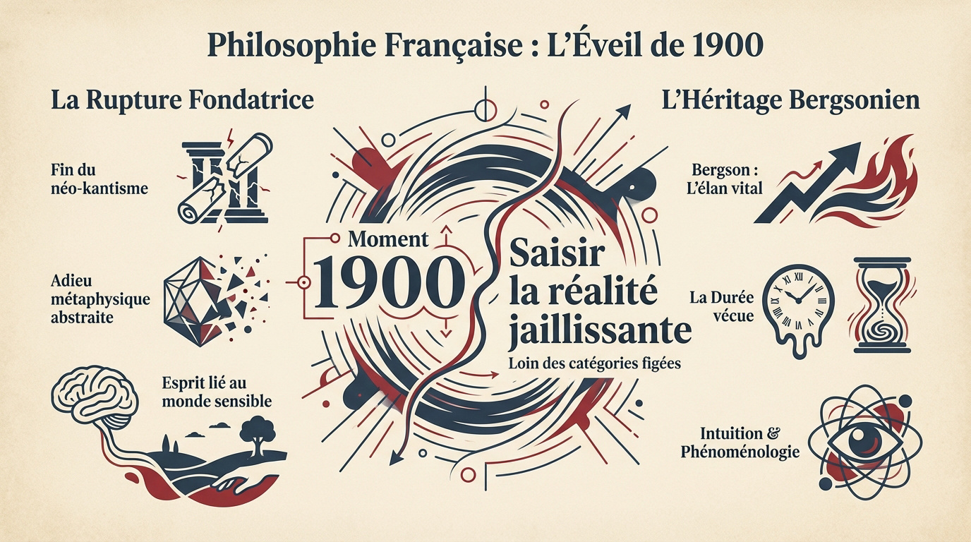 L'éveil de la philosophie française au tournant de 1900