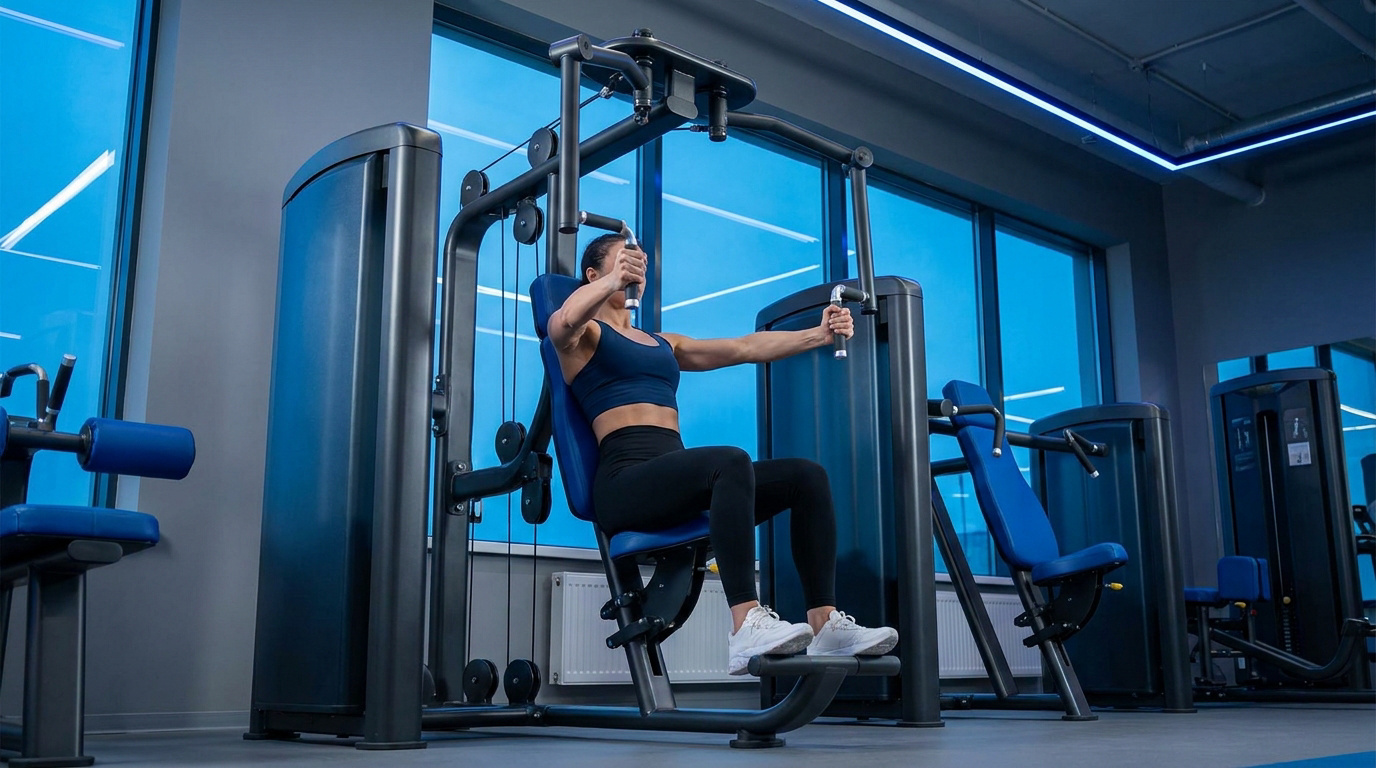Développé couché machine Basic Fit | Guide Pecs 2026