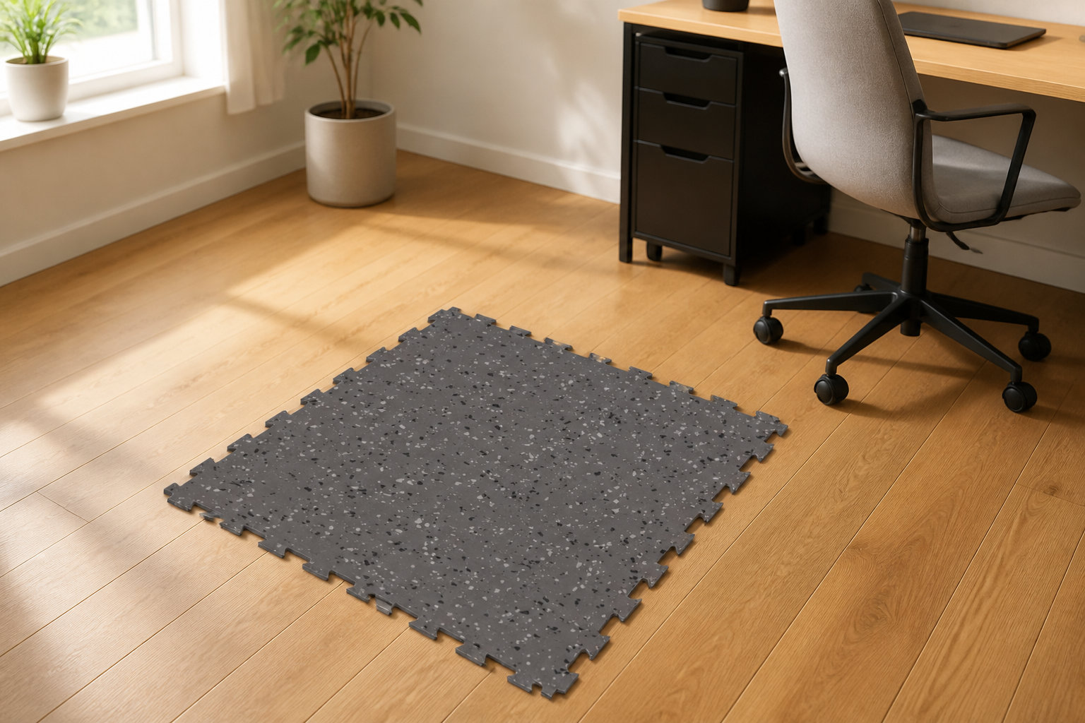 Decolock-70 : dalles puzzle pour commerces et bureaux
