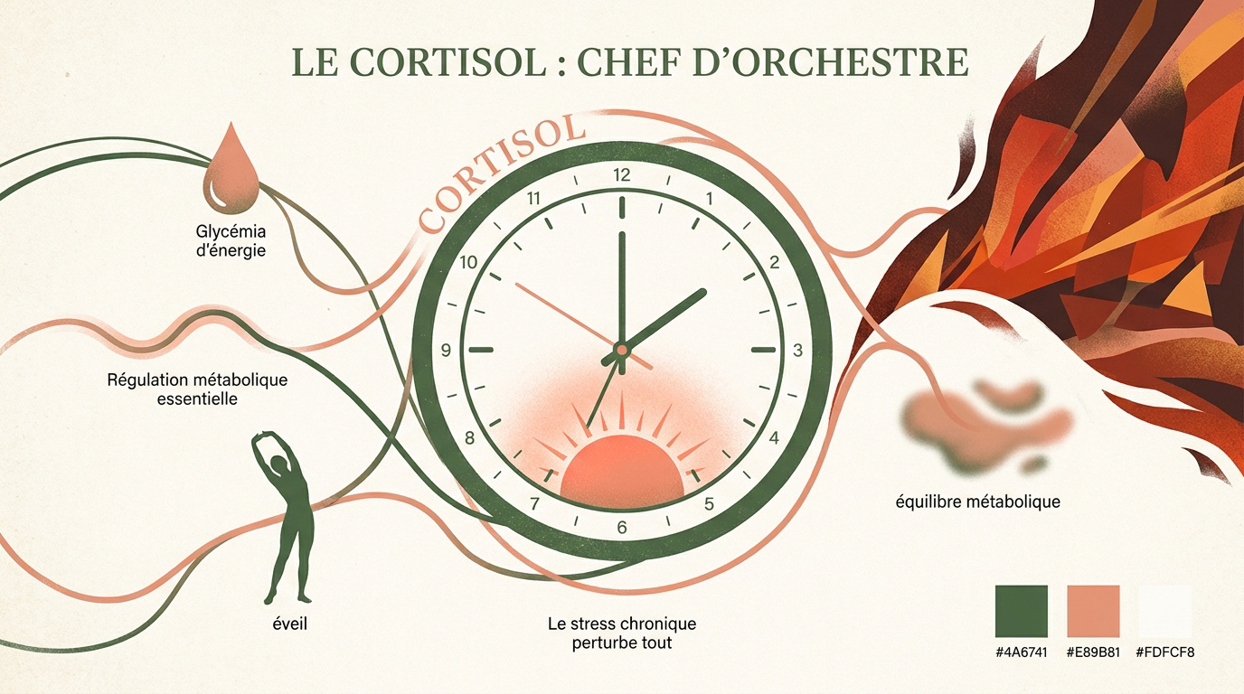 Le cortisol et le rythme circadien
