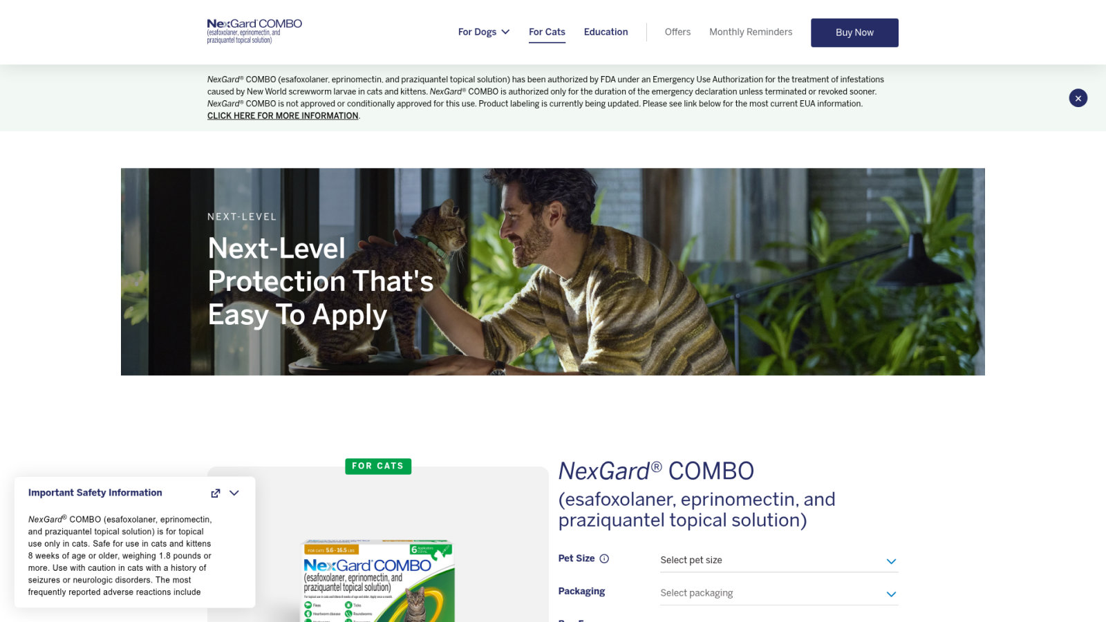 Nexgard combo chat danger : ce qu'il se cache dans la pipette