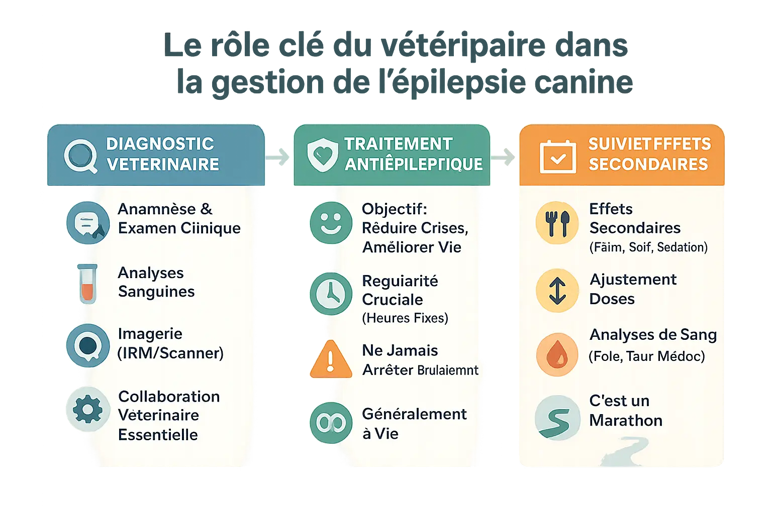 Un vétérinaire examinant un chien