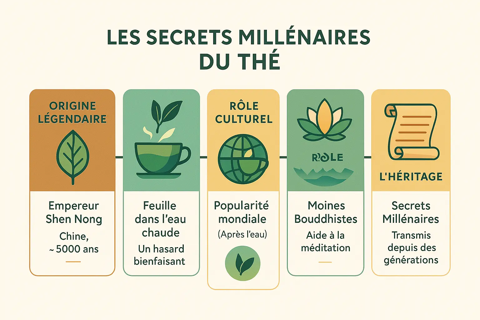 Image illustrant les secrets millénaires du thé