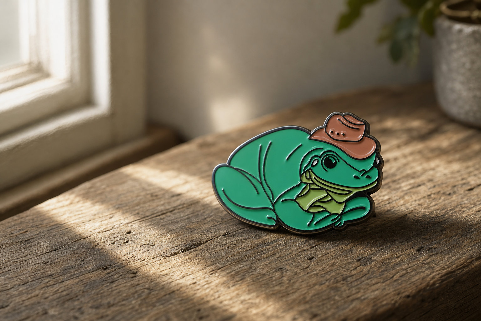 Giddy Up Slt Frog Pin: For the Unapologetically Sassy Amphibian Lover