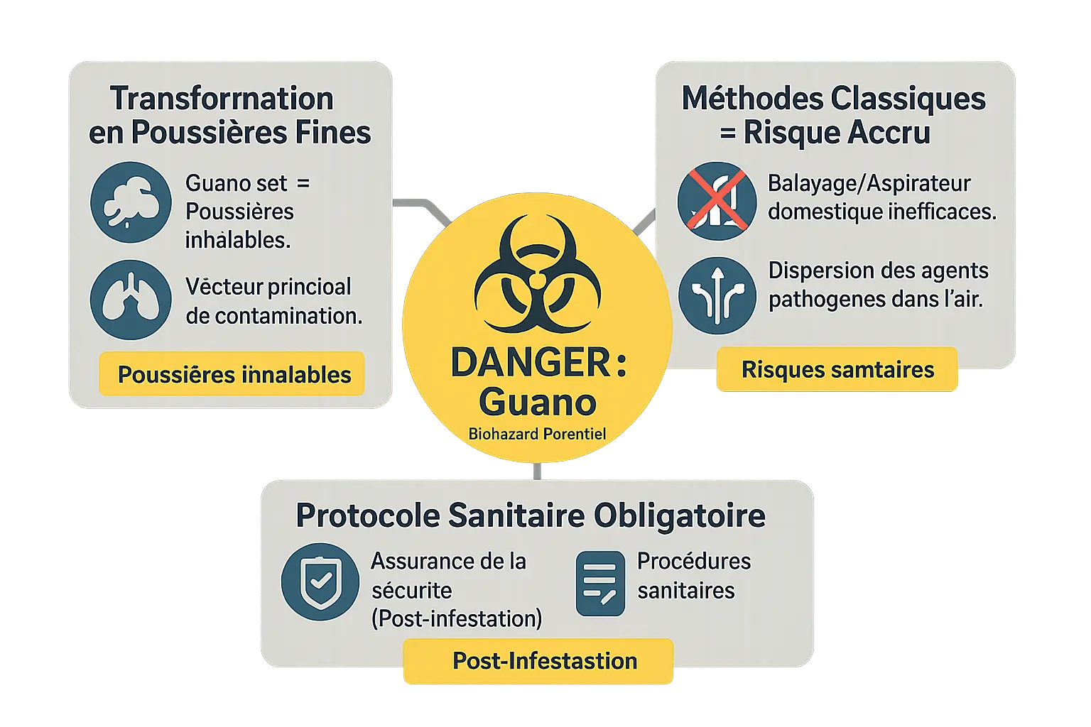 Risques sanitaires liés au guano de chauve-souris