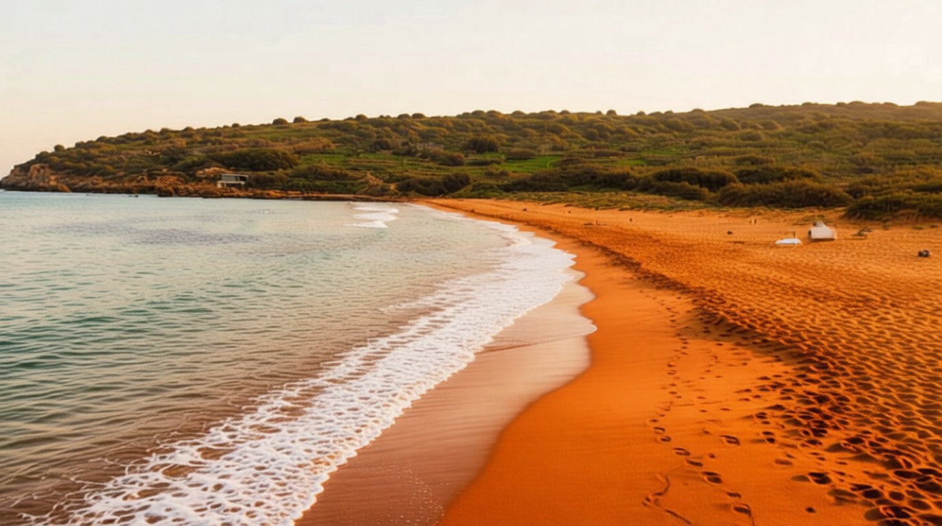 Ramla Bay, le trésor de Gozo au sable rouge et légendes