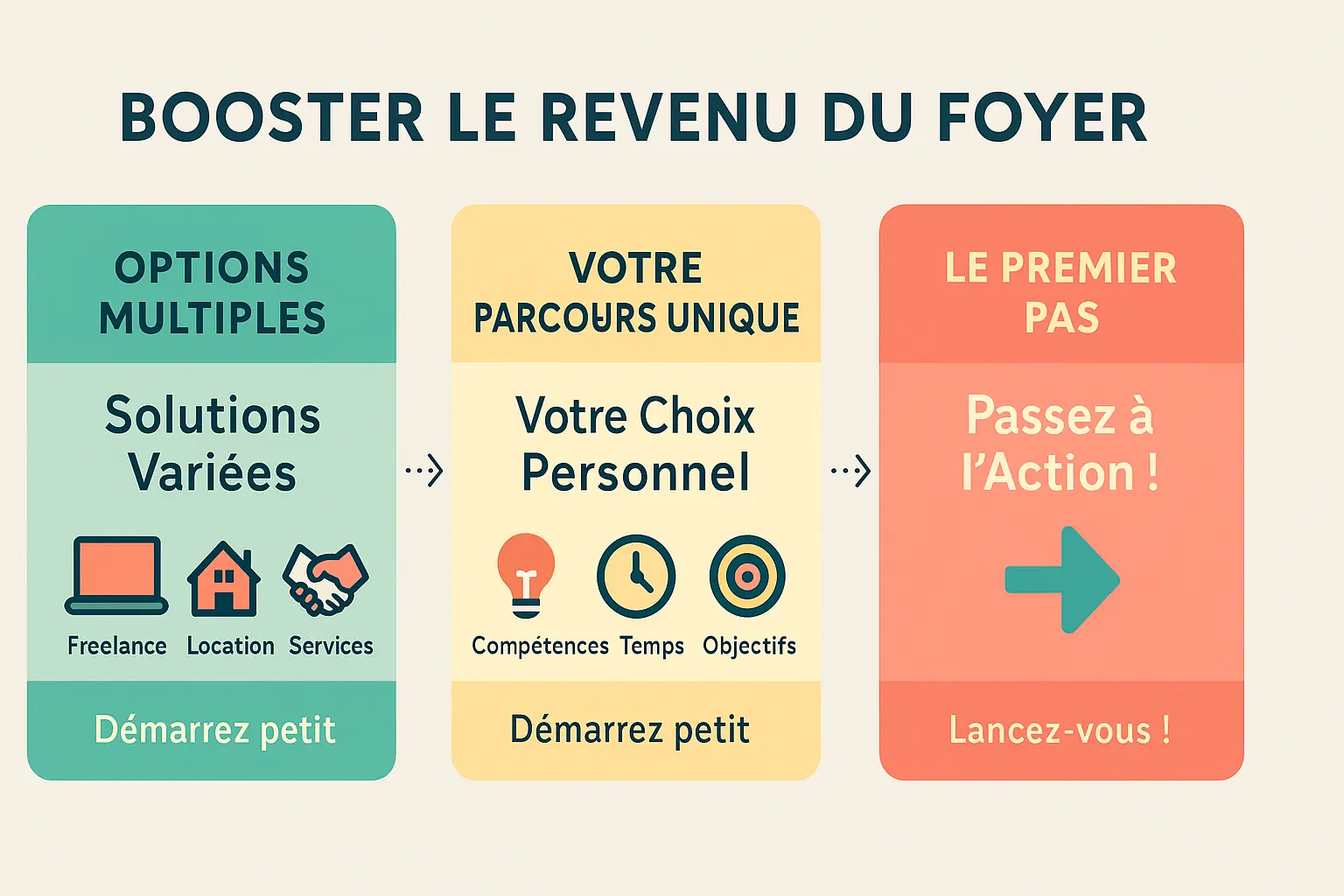 Illustration sur les compléments de revenus à domicile
