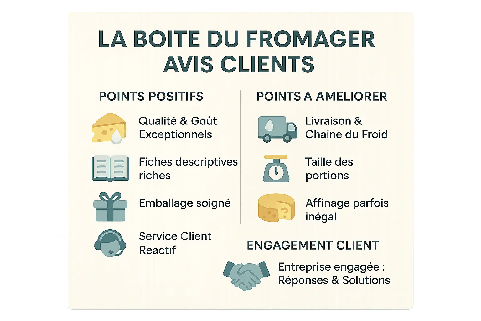Avis clients sur La Boîte du Fromager Avis clients sur La Boîte du Fromager