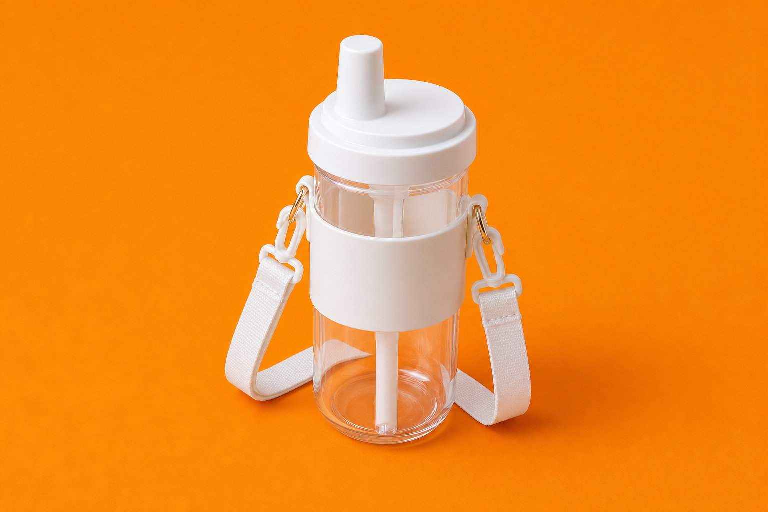 Gourde FlowBottle avec paille pour boire sans effort