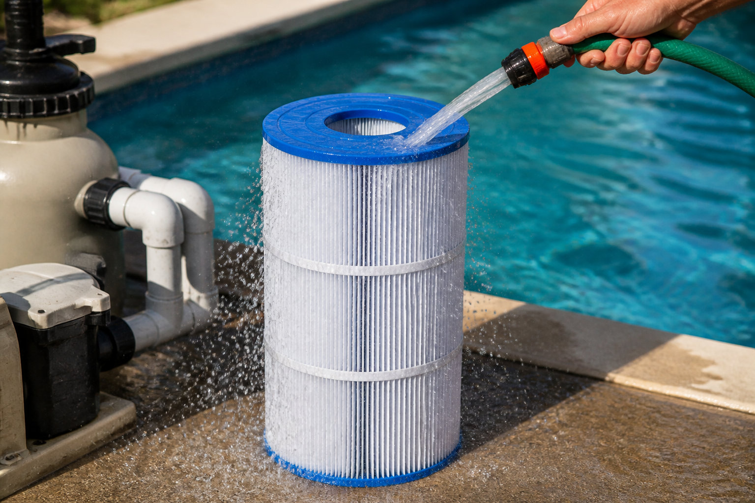 Filtration et nettoyage mécanique pour une eau cristalline