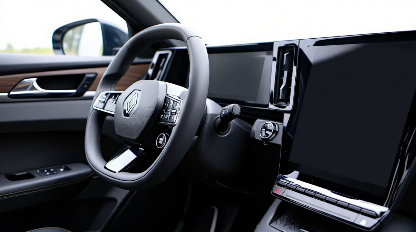 Intérieur Renault Mégane E-Tech tableau de bord Google