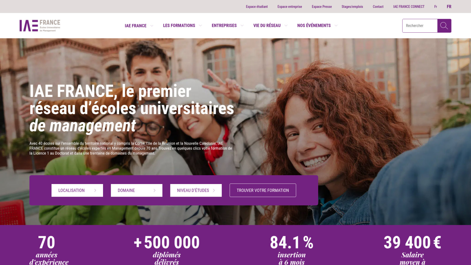 3 options pour poursuivre en Master ou en IAE
