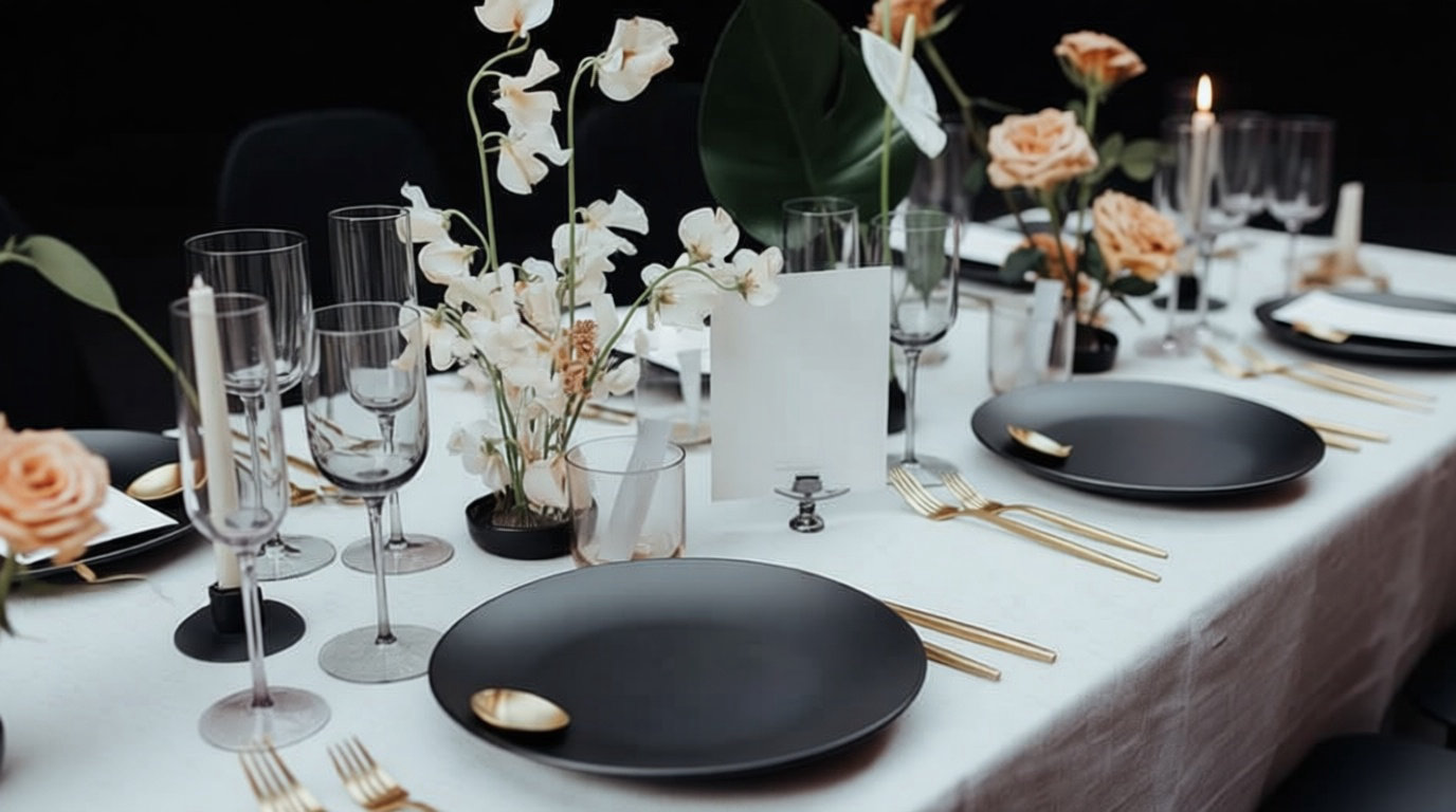 Entrée glamour et élégante : l'ambiance des grandes salles