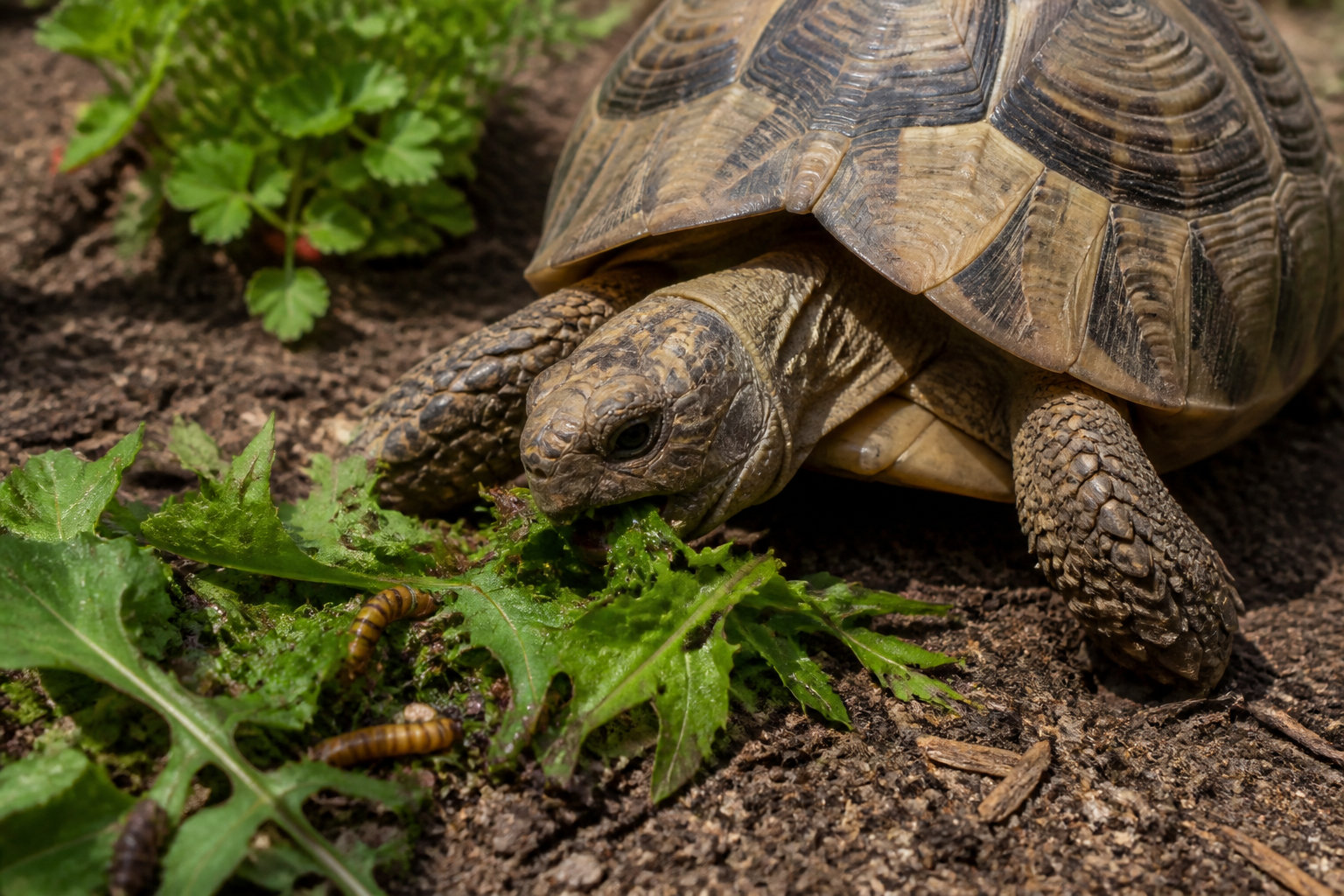 Les tortues et la fortification de la structure osseuse