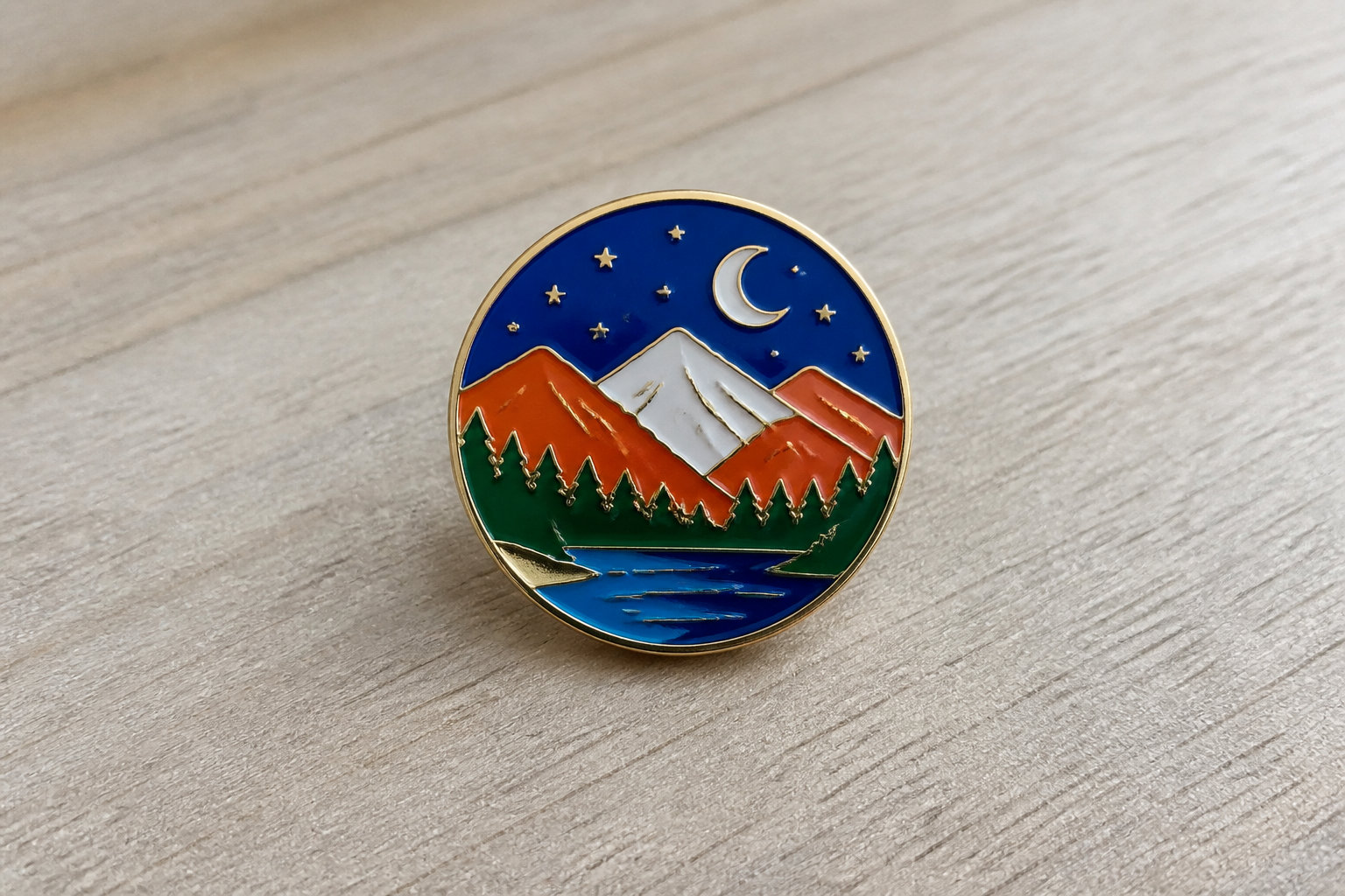 Let Karma Handle It Pin: Peace of Mind in Enamel
