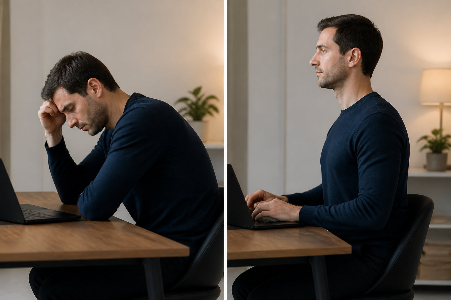 Démêler le stress émotionnel de la simple mauvaise posture