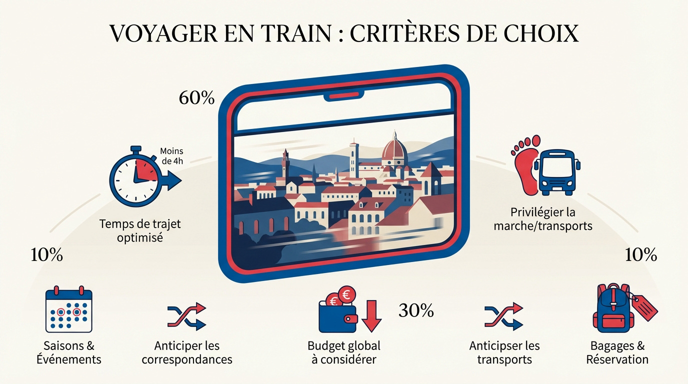 Voyageur consultant les horaires de train en gare pour un weekend