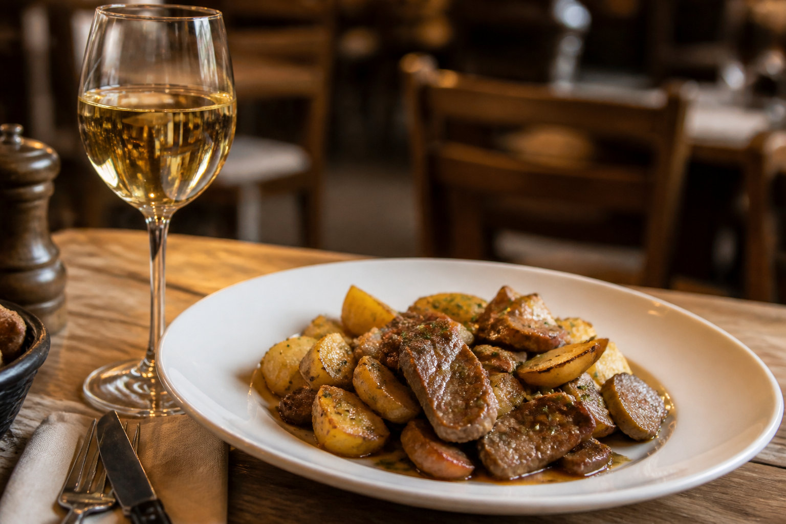 Accompagnements savoureux et accords de brasserie traditionnelle
