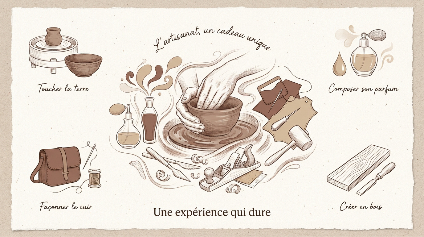 Femme pratiquant le tournage en céramique dans un atelier artisanal