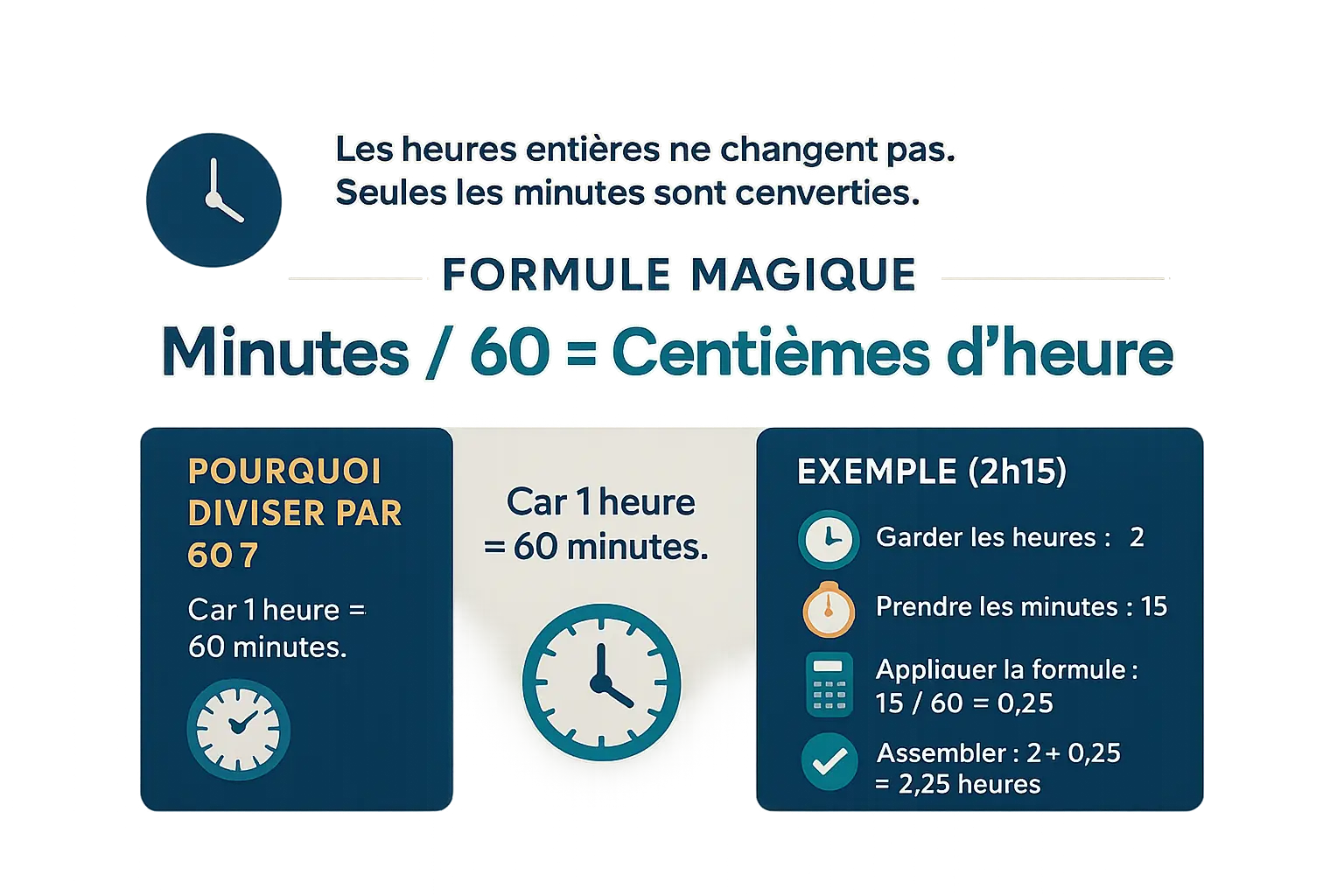 Tableau De Conversion Des Minutes En Centièmes ᐅ Convertisseur d'heures en centièmes : tableau de conversion & calcul