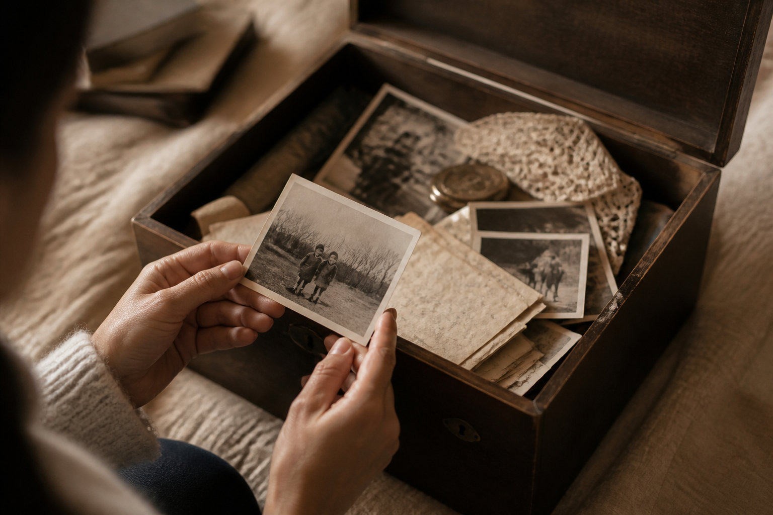 Prépare un coffret symbolique pour marquer le coup