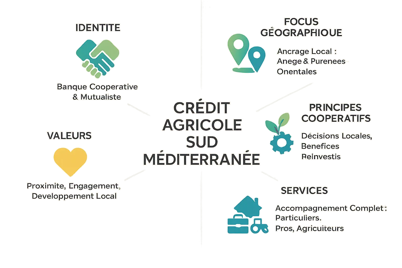 Crédit Agricole Sud Méditerranée : engagement local et services intégrés