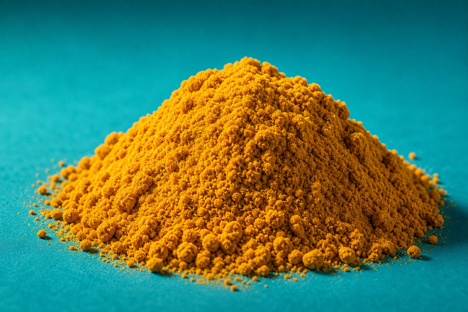 Curcuma racine poudre bio : la base chromatique et gustative