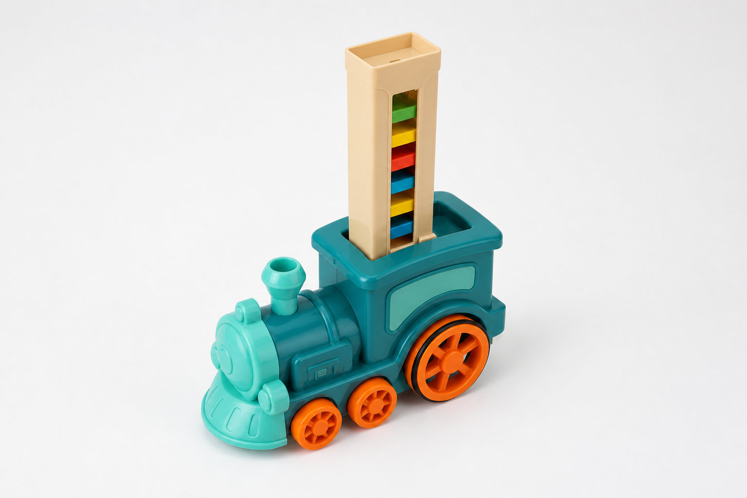 Circuit de train spatial 3D Montessori