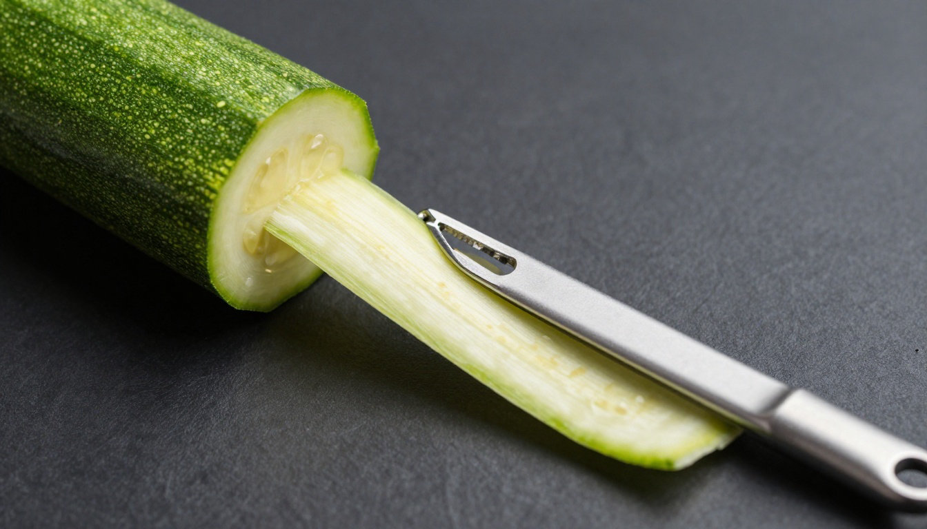 3 techniques pour tailler des tagliatelles de courgettes