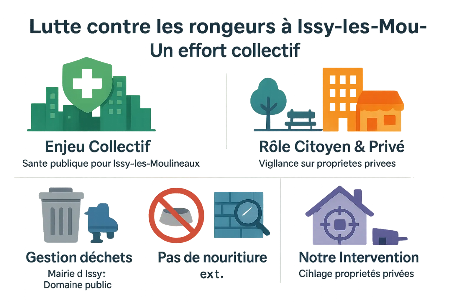 Illustration de la <strong>dératisation à Issy-les-Moulineaux</strong>