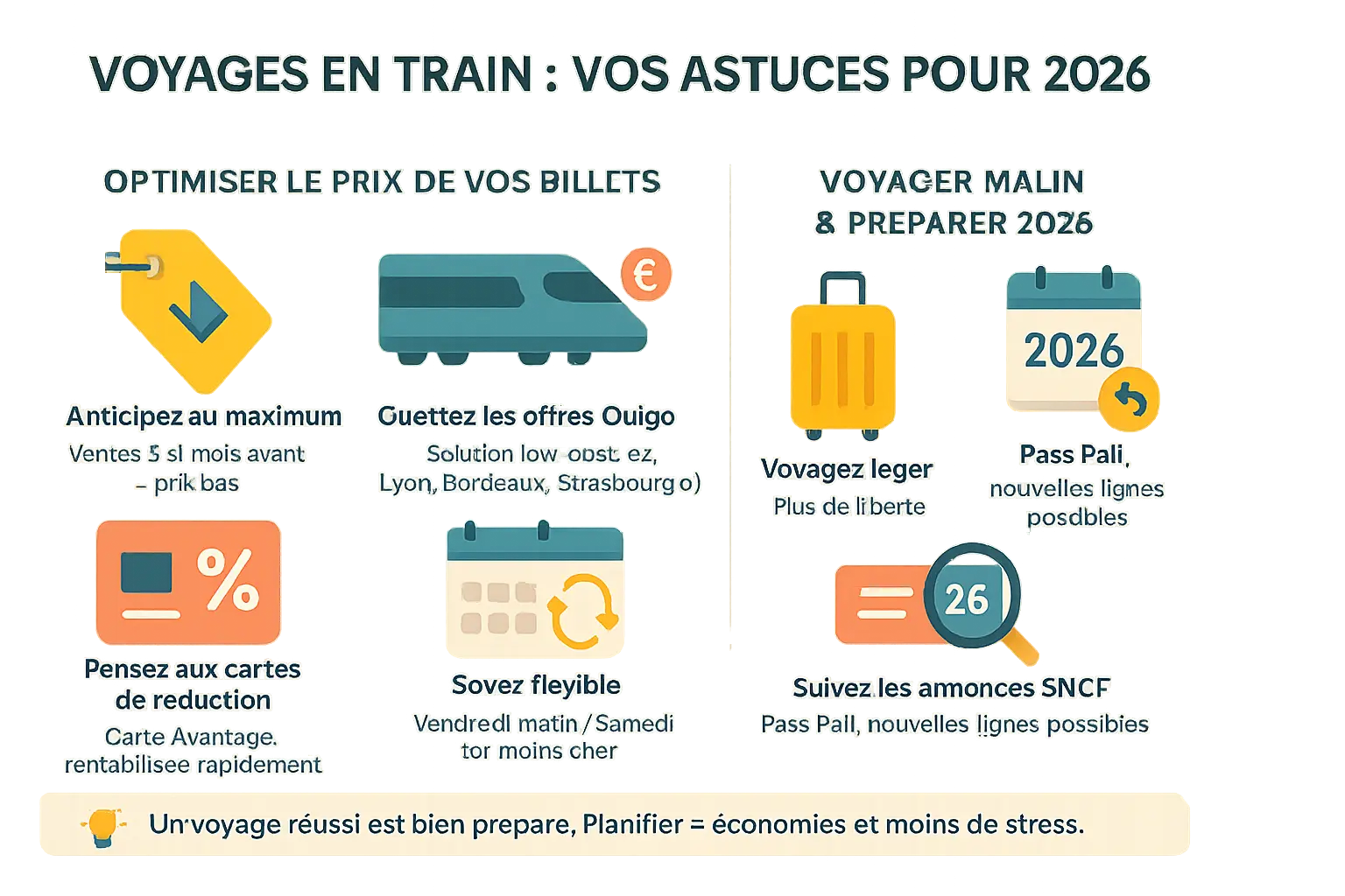 Famille préparant un voyage en train avec valises et carte d'équateur