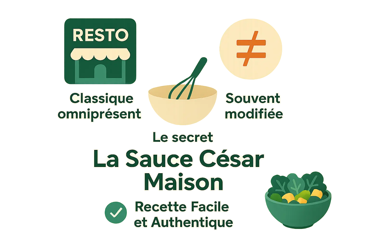 Recette salade césar maison