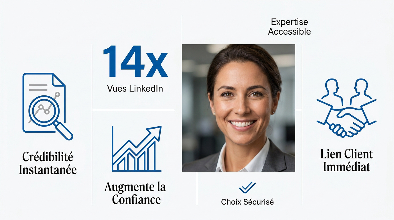 Portrait professionnel d'un expert-comptable
