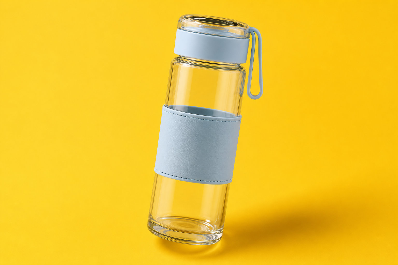 Gourde en verre filtrante : pureté et infusion