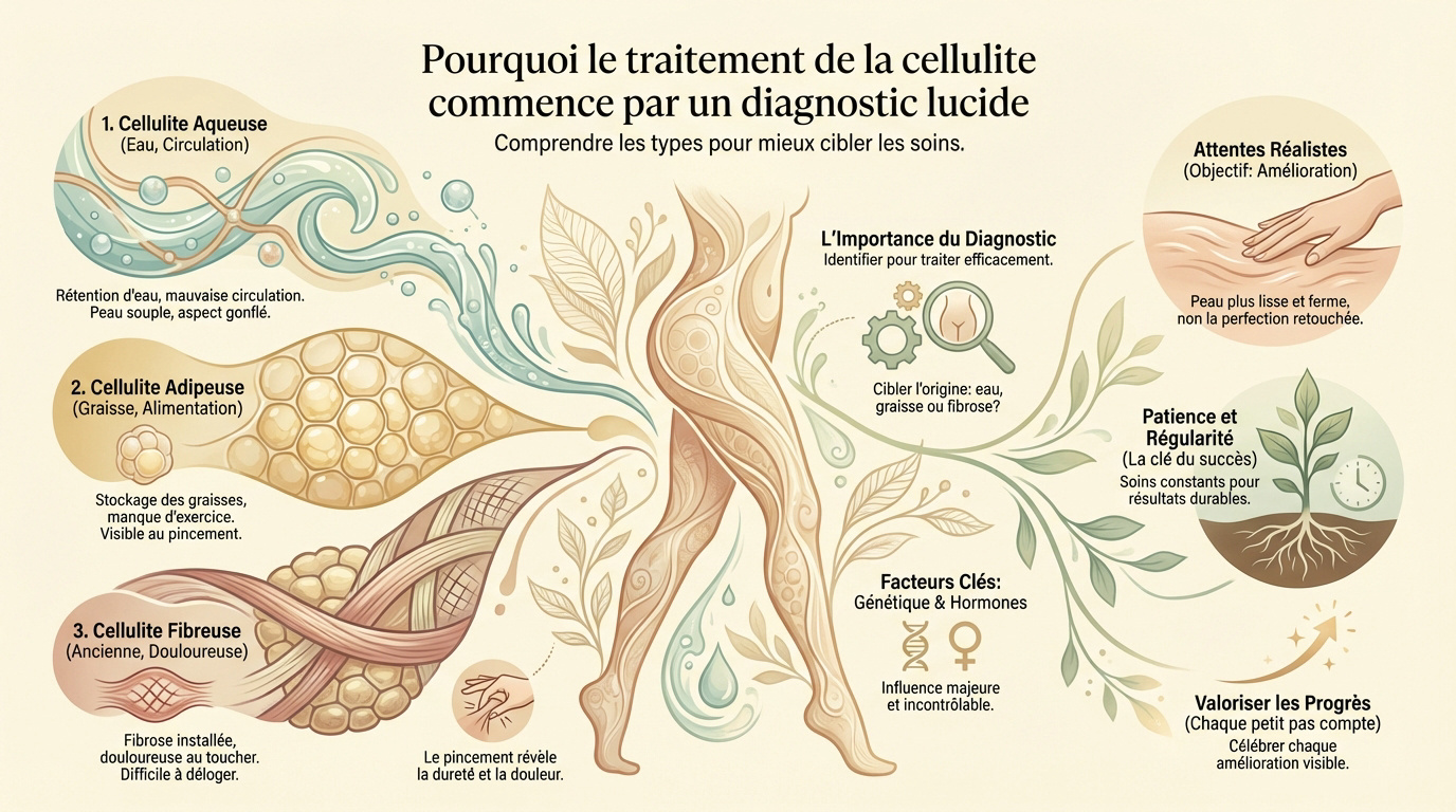 Analyse des différents types de cellulite pour un traitement efficace