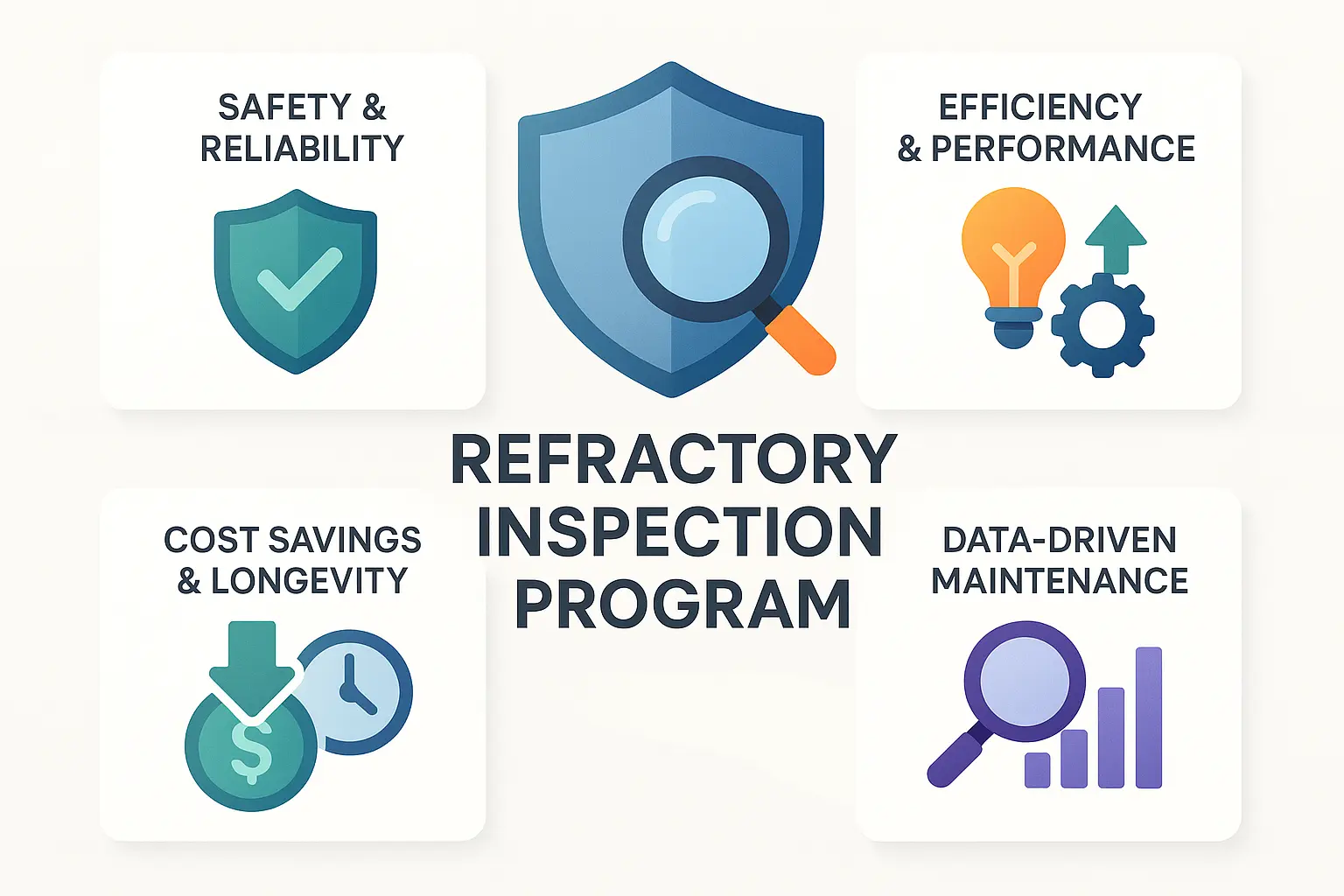 Refractory inspection benefits visualization