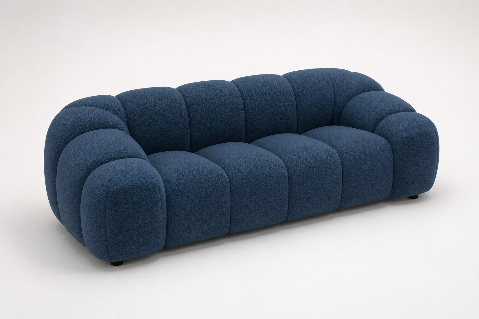 Canapé AVA bleu marine : du caractère pour un salon affirmé