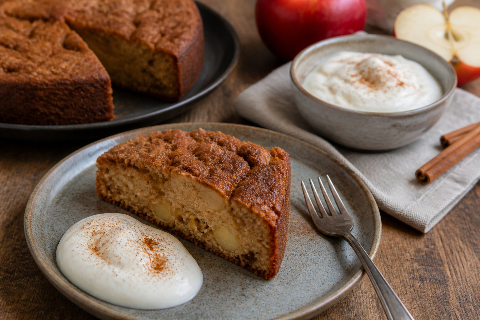 Recettes aux fruits : le moelleux pomme et le cake citron