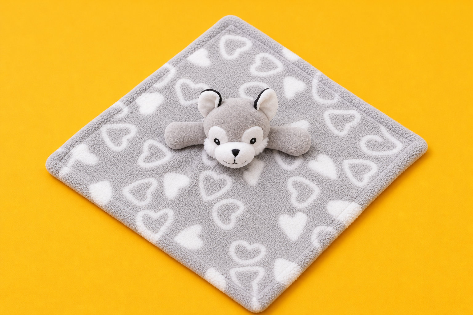 Doudou Husky brodé à son prénom