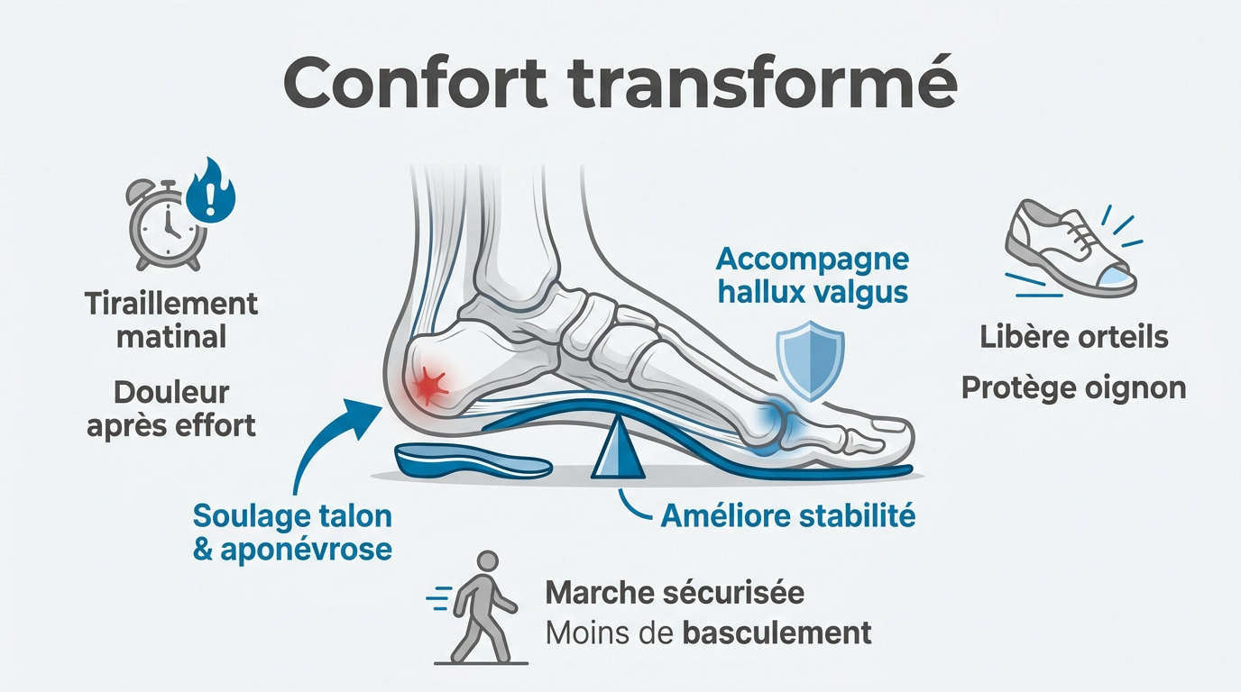 Semelles : comment bien choisir Paire de semelles ergonomiques pour un confort de marche optimal au quotidien