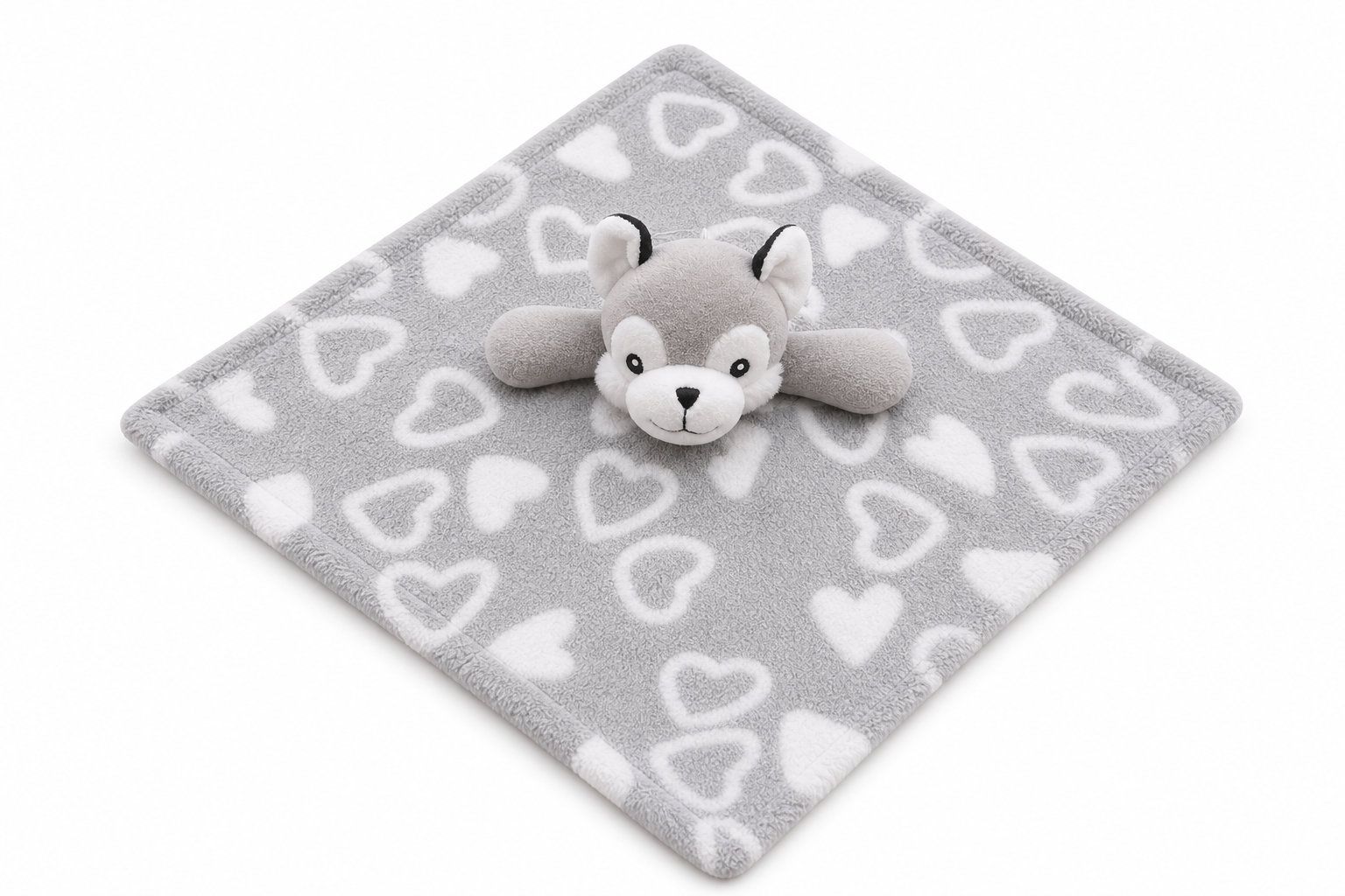 Doudou Husky brodé à son prénom
