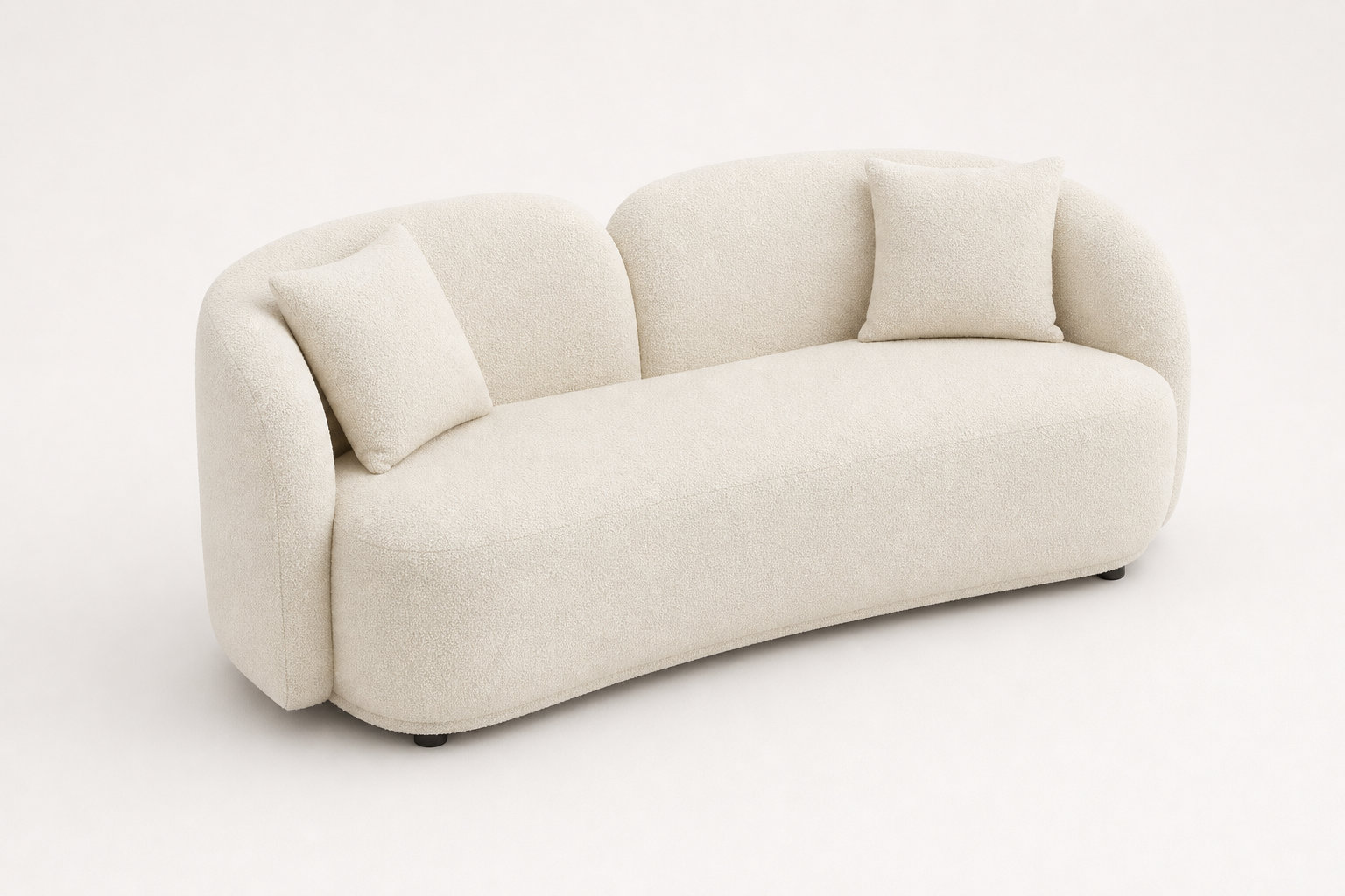 Modèle LAPIOTA blanc : le design sculptural aux lignes voluptueuses