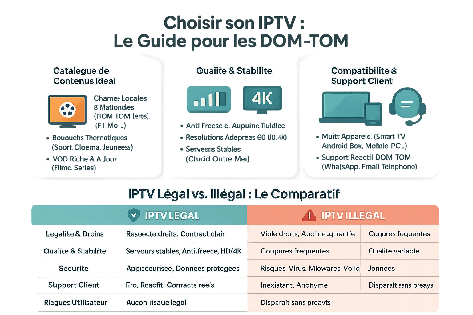 Choisir son IPTV pour les DOM-TOM