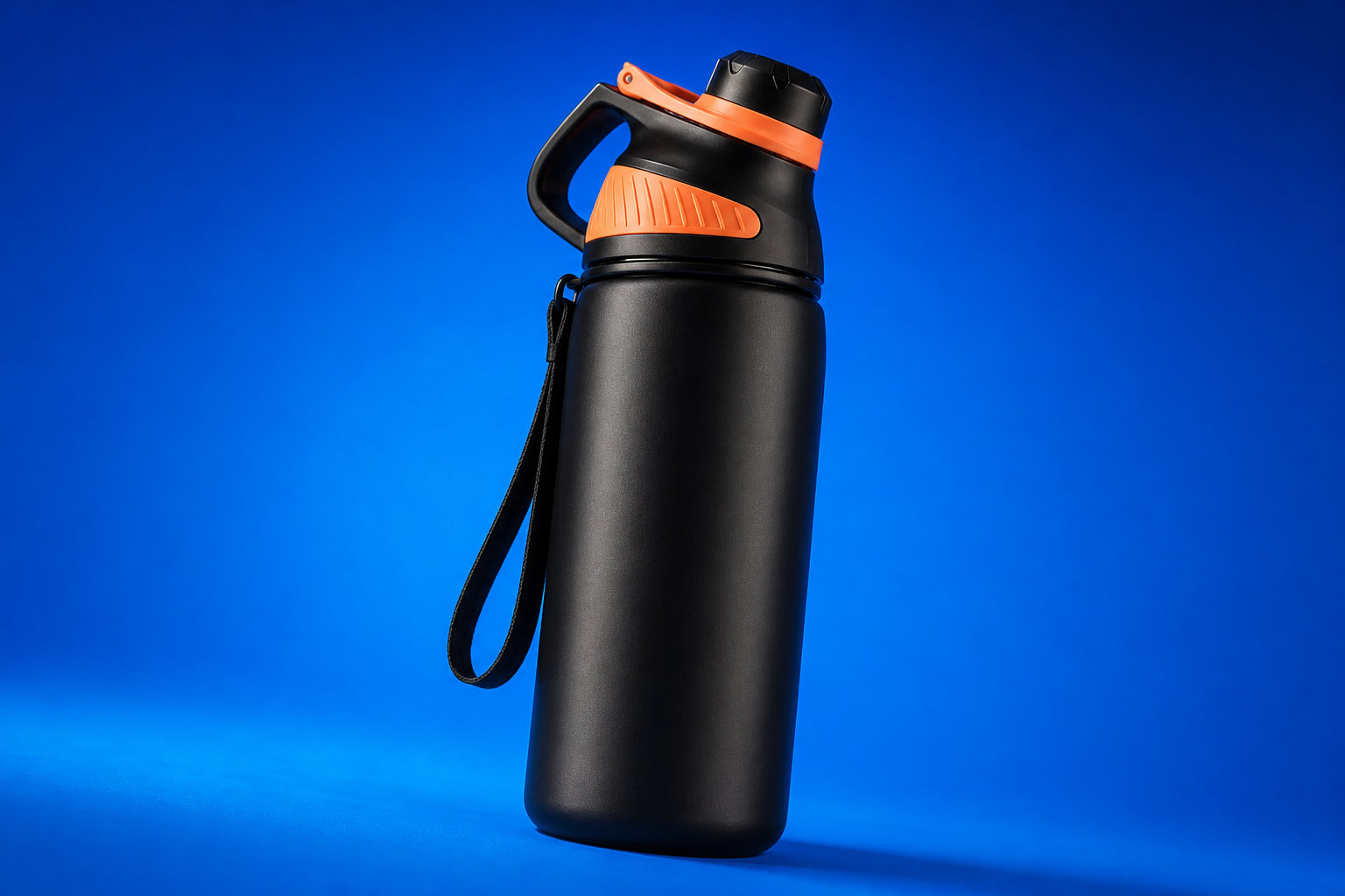 Gourde & Co 1L. L'inox à couvercle magnétique anti-fuite.