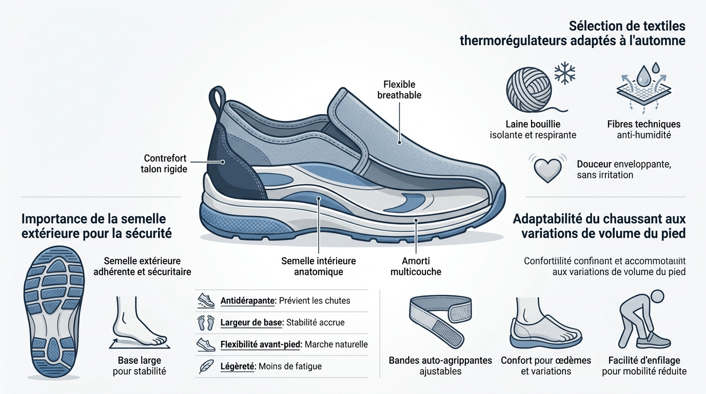 Chaussons orthopédiques : le confort à la maison (automne) Guide de sélection des chaussons orthopédiques pour l'automne