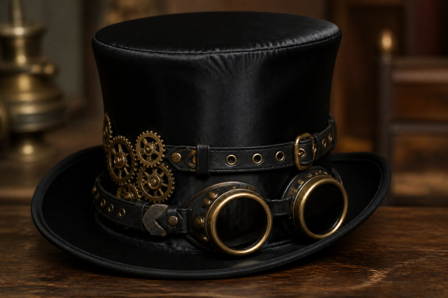 Authentic headwear to crown your retro-futuristic silhouette