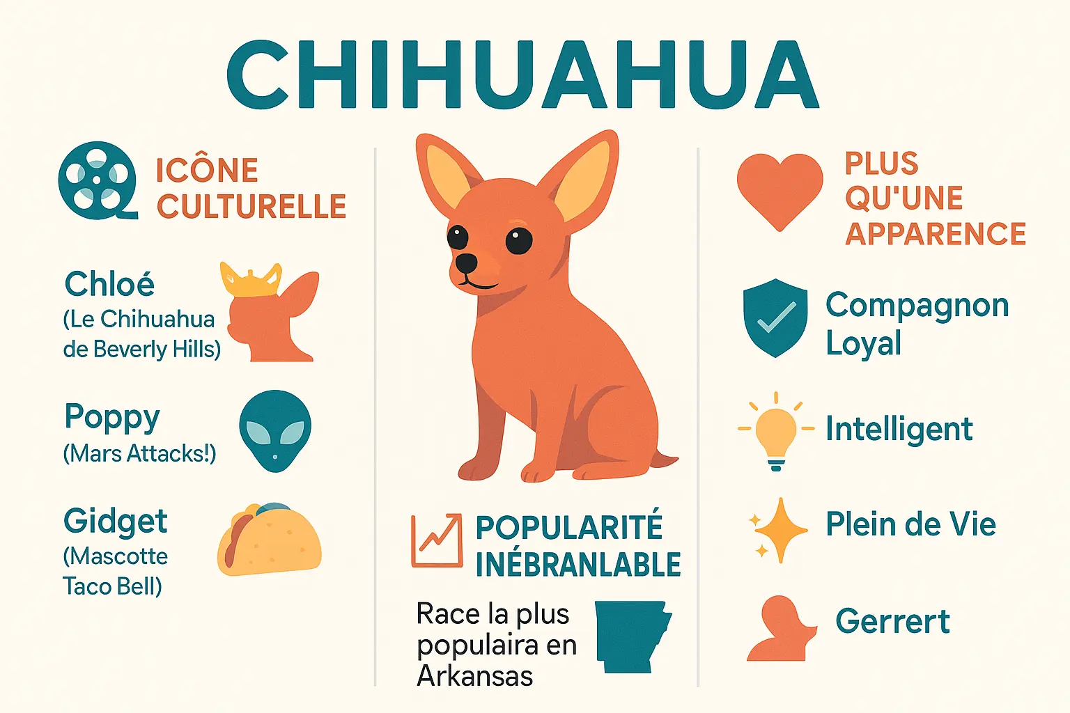 Chihuahua en vedette dans la culture populaire