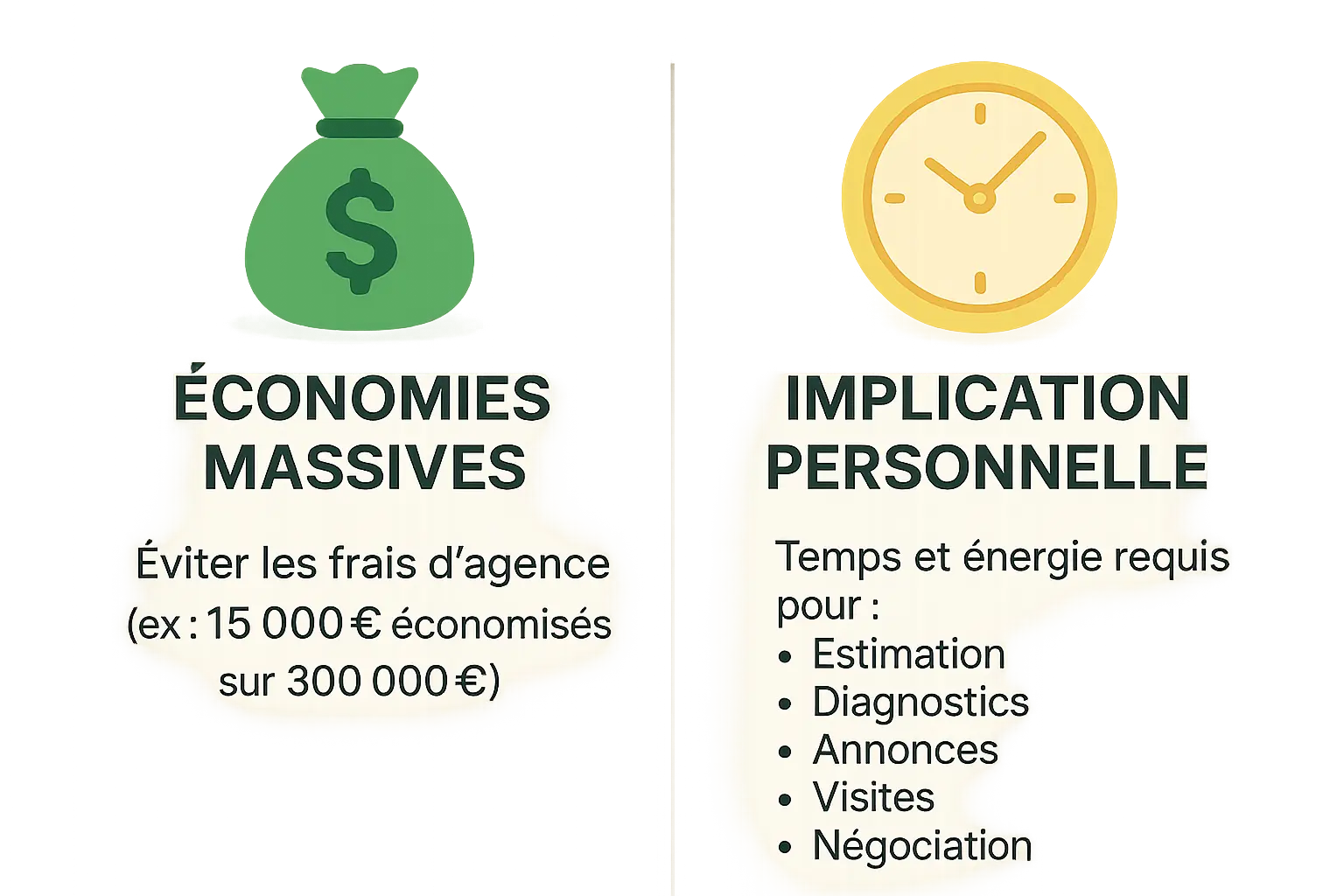 Avantages et inconvénients de vendre sa maison sans agence en France